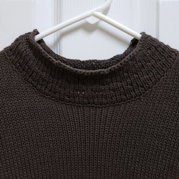 Kim Rogers Women's S Brown Long Sleeve Knit Pull On Sweater - Picture 4 of 6